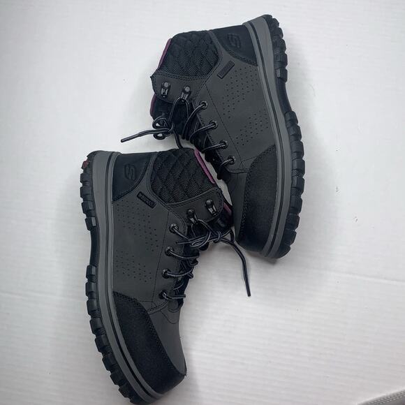 SKECHERS Women’s Work McColl Comp Toe Work Boot. Waterproof. Black. Size 8.5 - Picture 4 of 16